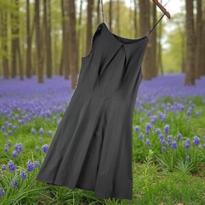 Alyx Dress Women 10‎ Black Sleeveless Fit Flare Party Cocktail Career Whimsygoth